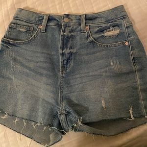 denim jean shorts